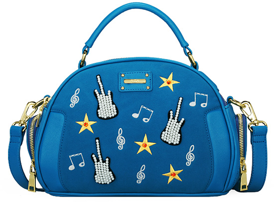 Модная синяя сумочка для девушки