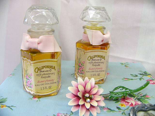 vintage perfume bottles