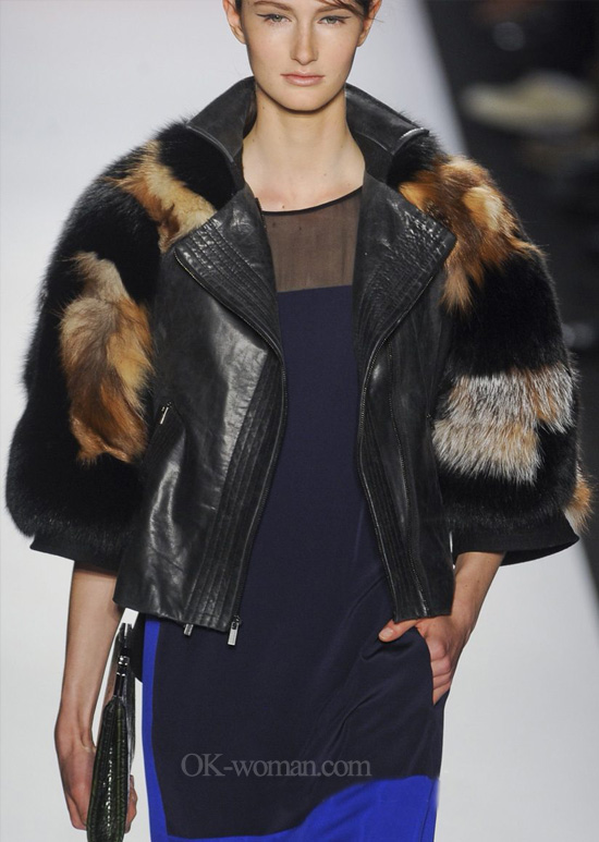 Fur jacket 2013 women fashion