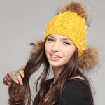 Winter hats for women with long hair