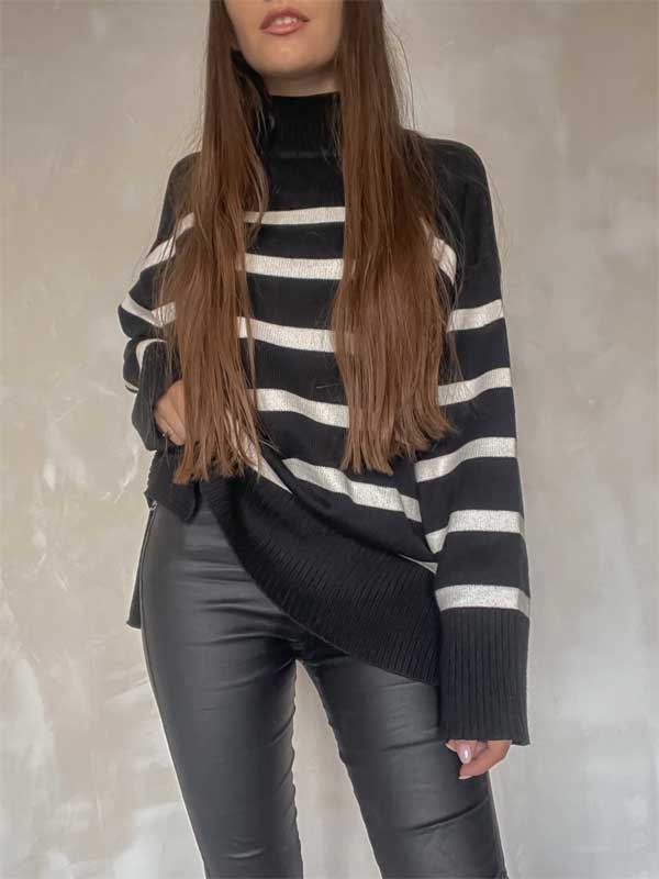 Striped Sweater for Women